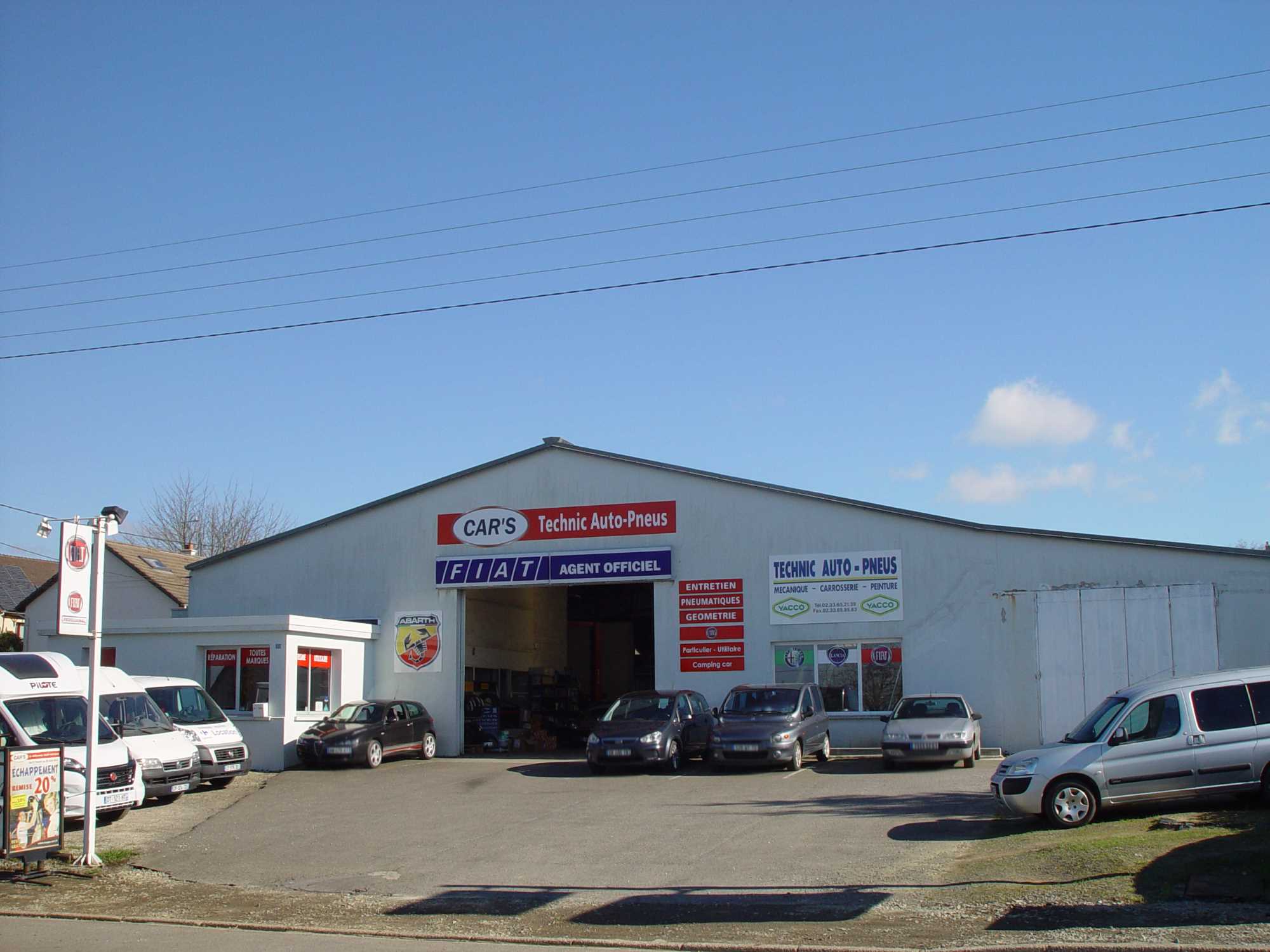 Garage Technic Auto Pneus à St Georges des Groseillers - Cars