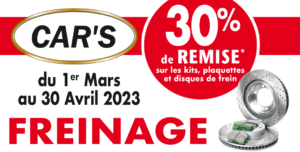 web freinage CARS 2023